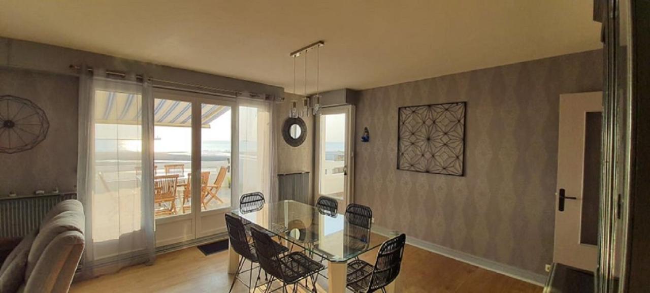 Superbe Appartement Avec Terasse Face A La Mer Boulogne-sur-Mer Exterior foto