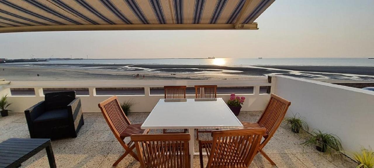 Superbe Appartement Avec Terasse Face A La Mer Boulogne-sur-Mer Exterior foto